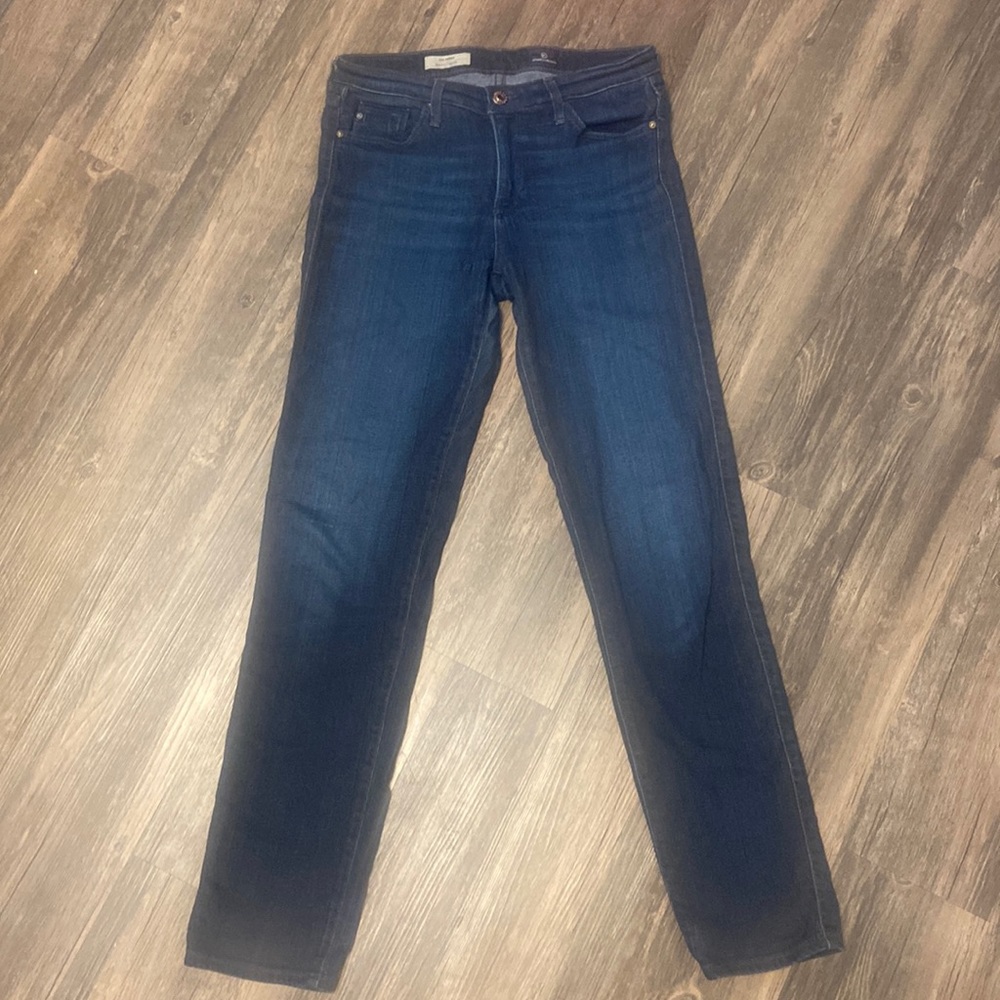 AG Adriano Goldschmied The Prima Mid Rise Cigarette Leg Jeans Sz 28